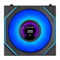 120mm-Case-Fans-Lian-Li-Uni-Fan-SL-Infinity-1-8in-LCD-Flex-2-4GHz-Wireless-120mm-Reverse-Blade-ARGB-Fan-Black-12RSLIND1F1B-11