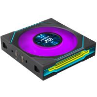 120mm-Case-Fans-Lian-Li-Uni-Fan-SL-Infinity-1-8in-LCD-Flex-2-4GHz-Wireless-120mm-Reverse-Blade-ARGB-Fan-Black-12RSLIND1F1B-8