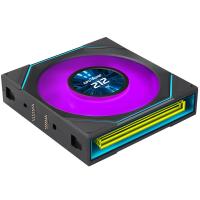 120mm-Case-Fans-Lian-Li-Uni-Fan-SL-Infinity-1-8in-LCD-Flex-2-4GHz-Wireless-120mm-Reverse-Blade-ARGB-Fan-Black-12RSLIND1F1B-9