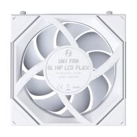 120mm-Case-Fans-Lian-Li-Uni-Fan-SL-Infinity-1-8in-LCD-Flex-2-4GHz-Wireless-120mm-Reverse-Blade-ARGB-Fan-White-12RSLIND1F1W-7