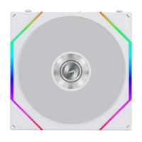 Lian Li Uni Fan TL Flex 2.4GHz Wireless 120mm Reverse Blade ARGB Fan - White (12RTL1F1W)