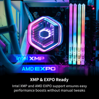 DDR5-RAM-Silicon-Power-XPOWER-STORM-32GB-2x16GB-CL36-RGB-DDR5-6000MT-s-Gaming-Memory-Supports-Intel-XMP-AMD-EXPO-UDIMM-Desktop-PC-Computer-RAM-Memory-White-8