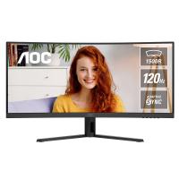 AOC 34in UWQHD 120Hz VA Curved Monitor (CU34B3E)