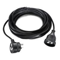 8Ware 3-Pin Male to 3-Pin Female AU Power Cable Extension - 2m (RC-3088AU-020)