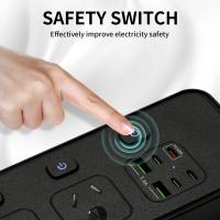 Powerboards-and-Adapters-3M-Power-Strip-Surge-Protected-5-AU-Sockets-Independent-Switches-PD30W-USB-A-USB-C-Wall-Mount-Power-Board-for-Household-Office-Black-1