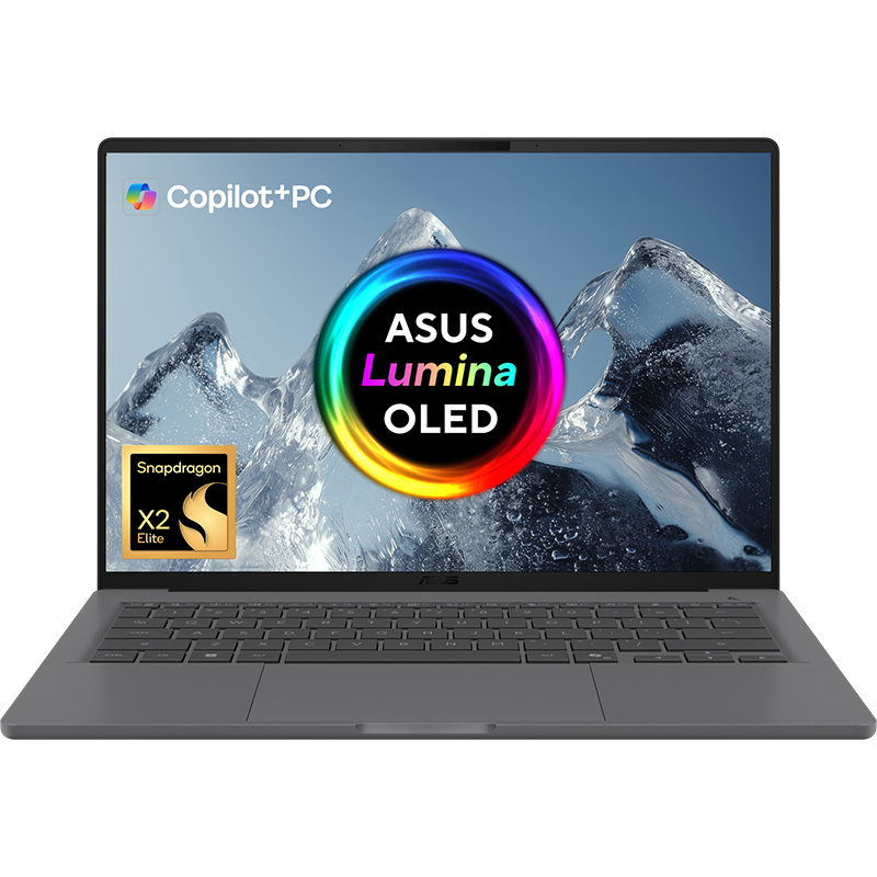 Asus ZenBook 14 UX3407NA 14in WUXGA OLED Snapdragon X2 Elite X2E88100 1TB SSD 32GB RAM W11H Laptop (UX3407NA-QD043W)