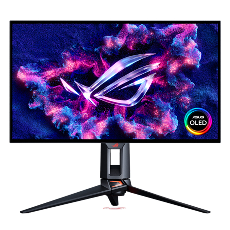 Asus ROG Swift 26.5in 4K 240Hz / FHD 480Hz WOLED G-Sync RGB Dual Mode Gaming Monitor (PG27UCWM)
