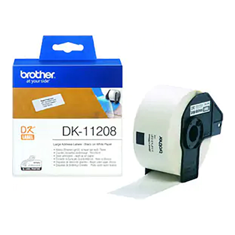 Brother White Large Address Label (DK-11208)