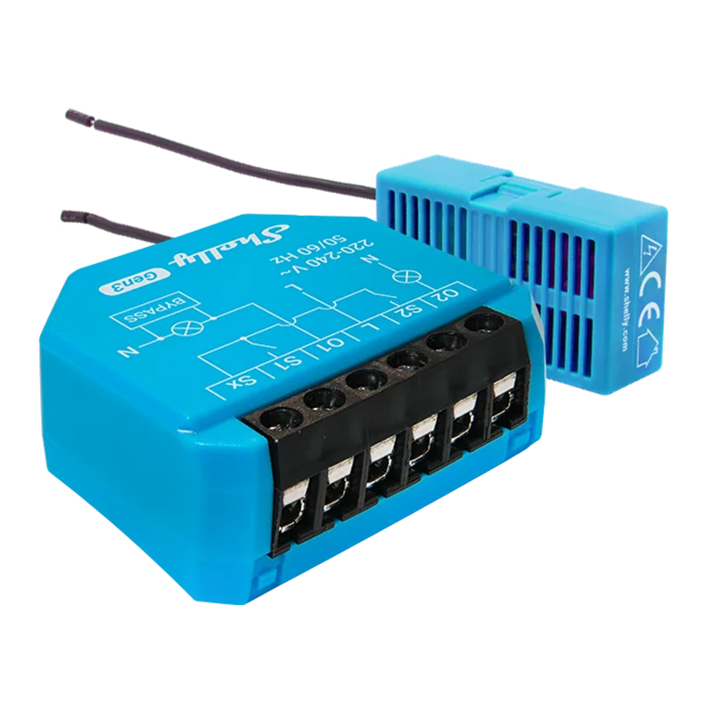 Shelly 2L Gen3 Two-Channel Smart Switch Lighting Control (SH-SHELLY2L)