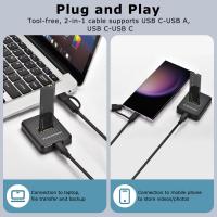 Enclosures-Docking-M-2-NVMe-SATA-to-USB-A-C-Docking-Station-10Gbps-USB3-1-Gen2-Dual-Protocol-M-2-SSD-Enclosure-for-M-Key-B-M-Key-2230-2242-2260-2280-SSD-Augearix-7