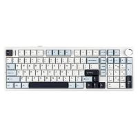 AULA F99 Pro Customizable Tri-Mode Gasket Mechanical Keyboard - Glacier Blue (AULA F99Pro-BB-S)