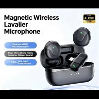 Microphones-Wireless-Lavalier-Lapel-Microphone-100M-Long-Range-Bidirectional-Monitoring-Mic-with-Voice-Changer-Dual-DSP-Noise-Cancelling-Clip-on-Recording-Micro-3