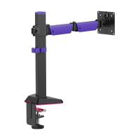 Monitor-Accessories-Brateck-Articulating-RGB-Lighting-Gaming-Monitor-Arm-Screen-Size-17in-40in-Up-to-12-Kg-Matte-Black-LDT89-C012L-2
