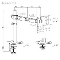 Monitor-Accessories-Brateck-Articulating-RGB-Lighting-Gaming-Monitor-Arm-Screen-Size-17in-40in-Up-to-12-Kg-Matte-Black-LDT89-C012L-3