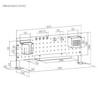 Monitor-Accessories-Brateck-Desk-Pegboard-Organizer-wtih-Storage-Kit-PB-007-01-B-1