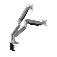 Monitor-Accessories-Brateck-Dual-Screen-Heavy-Duty-Gas-Spring-Monitory-Arm-with-USB-Ports-For-most-17in-35in-Matte-Silver-LDT82-C024UC-SV-1