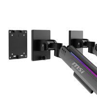 Monitor-Accessories-MSI-MPG-RGB-Dual-Monitor-Economical-Spring-Assisted-Monitor-Arm-Support-Black-Grey-MPG-MT201DRG-6