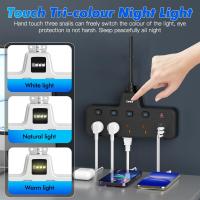 Powerboards-and-Adapters-2M-AU-Power-Strip-12-in-1-Surge-Protected-Individual-Switches-RGB-Touch-Night-Light-USB-A-USB-C-2500W-Black-Augearix-5