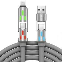 USB-Cables-Generic-4-in-1-RGB-USB-Type-A-8-Pin-and-USB-Type-C-Cable-Grey-1m-CB-4IN1-Grey-2
