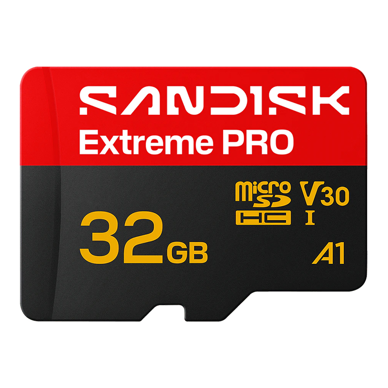 Sandisk 32GB Extreme PRO UHS-I A1 V30 MicroSD Card (SDSQXCO-032G-GS6MA)