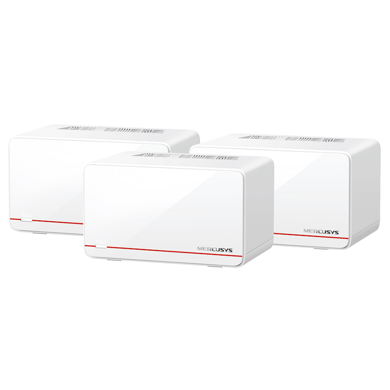 Mercusys Halo H37BE BE6500 Whole Home Mesh Wi-Fi 7 System - 3 Pack (Halo H37BE(3-pack))