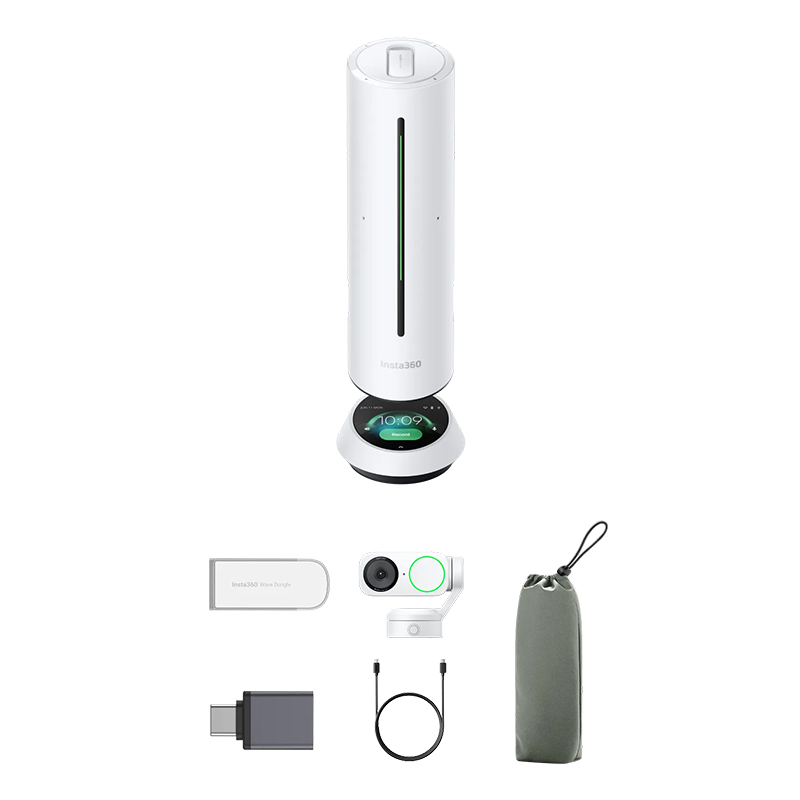 Insta360 WaveLink Bundle - White (INSTA360LINK2-INSTA360WAVE-W)