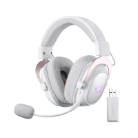 Redragon H510 PRO 3-Mode RGB 7.1 Surround Sound 53MM Audio Drivers in Memory Foam Ear Pads Gaming Headset Multi Platforms Headphone