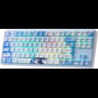 Redragon K707 PRO SE 80% Wireless Gasket RGB Gaming Keyboard, 3-Modes 87 Keys TKL Anime Mechanical Keyboard w/Hot-Swap Socket, Custom Linear Switch