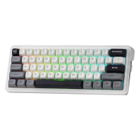 Redragon K722 PRO 60% Wireless Gasket RGB Gaming 61 Keys Hot-Swap Compact Mechanical 5-Layer Noise Dampening & Round PBT Keycaps Keyboard