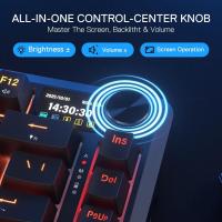 Keyboards-Redragon-K724-PRO-Wireless-Gasket-Gaming-Hype-Screen-Knob-81-Key-Mechanical-Keyboard-Easy-Control-1-14-TFT-Info-Display-5-Layer-Noise-Dampening-15