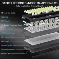 Keyboards-Redragon-K724-PRO-Wireless-Gasket-Gaming-Hype-Screen-Knob-81-Key-Mechanical-Keyboard-Easy-Control-1-14-TFT-Info-Display-5-Layer-Noise-Dampening-16