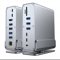 USB-Hubs-15-in-1-USB-C-Dock-4K-60Hz-Display-Gigabit-LAN-100W-PD-USB3-2-SD-TF-Audio-Augearix-25