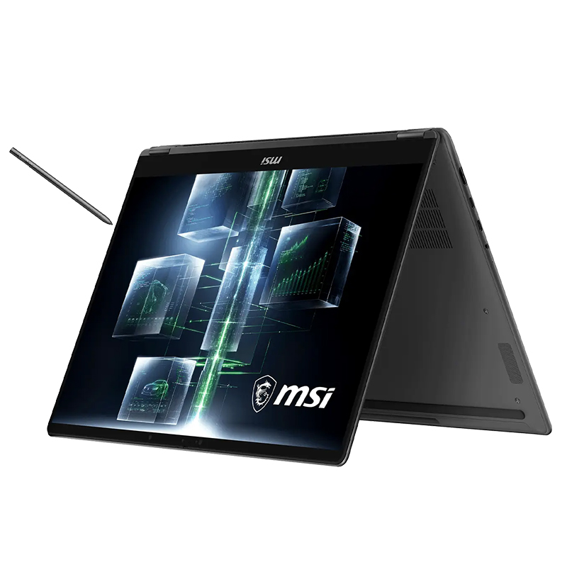 MSI Prestige N16 Flip AI+ C1XMT 16in UHD+ OLED Touch 120Hz RTX Spark N1X 1TB SSD 64GB RAM W11P Laptop (Prestige N16 Flip AI+ C1XMT-059AU)