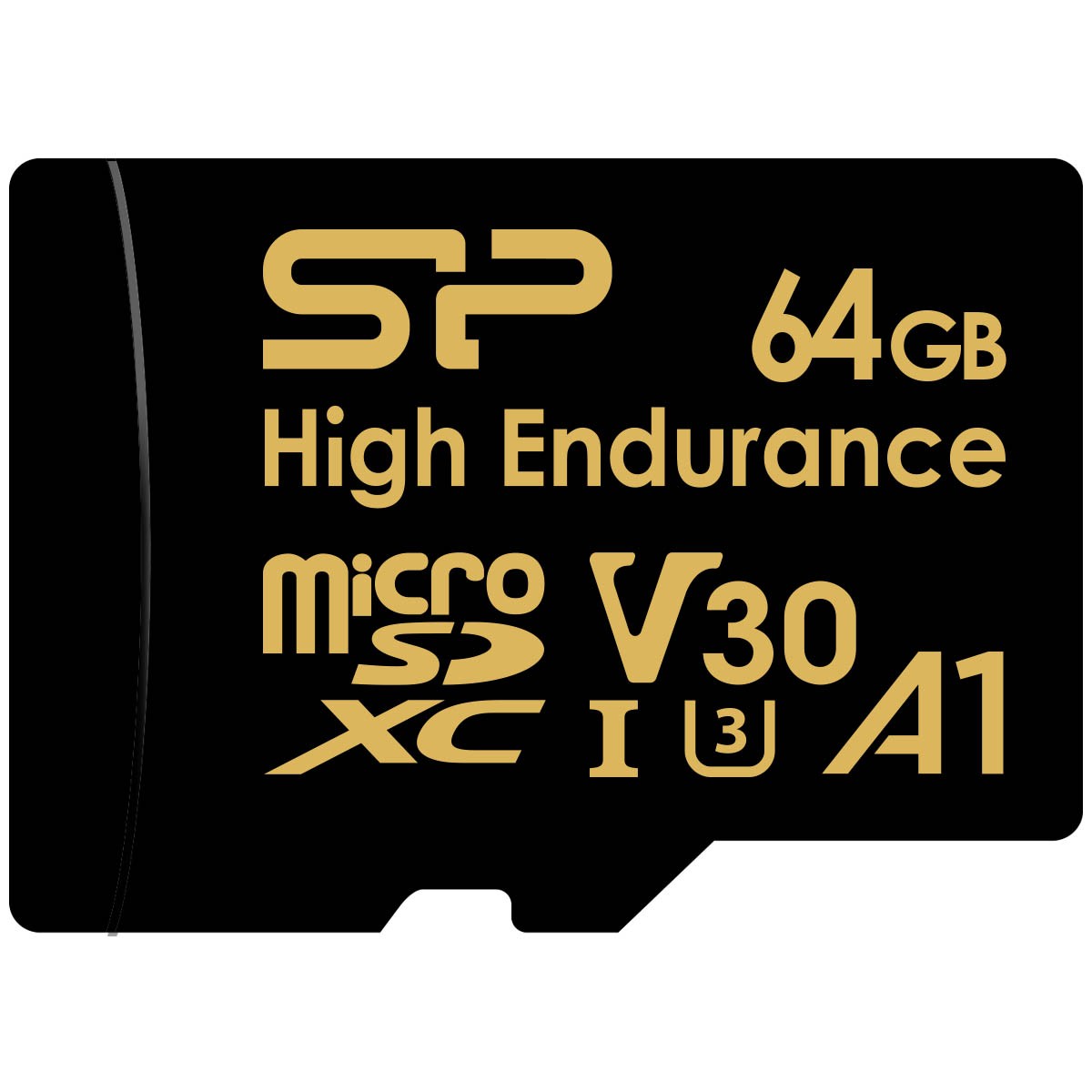 Silicon Power 64GB High Endurance 4K MicroSDXC with Adapter for 4K Videos, Car Dash Cam, SZ064GBSTXDV3V1HAU