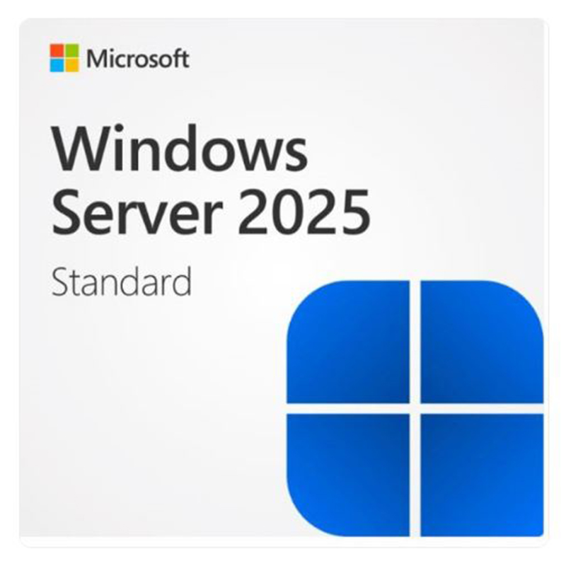 Microsoft Windows Server 2025 Standard Edition Base License for 16 Cores (OEM) (EP2-25187)