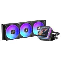 Ocypus Sigma L36 EX ARGB 3.95in IPS Display AIO CPU Cooler - Black (Sigma-L36-BK3AAWLN00E-GL)