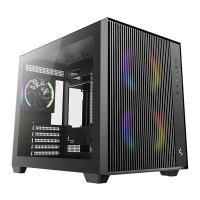 Deepcool CG330 MESH 3F Tempered Glass mATX Case - Black (R-CG330MESH-BKANM3-G)