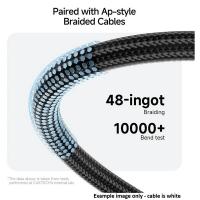 USB-Cables-CUKTECH-Braided-USB-Type-C-to-USB-Type-C-Magnetic-Cable-White-15cm-CUK-CTC615SFCNWH-6
