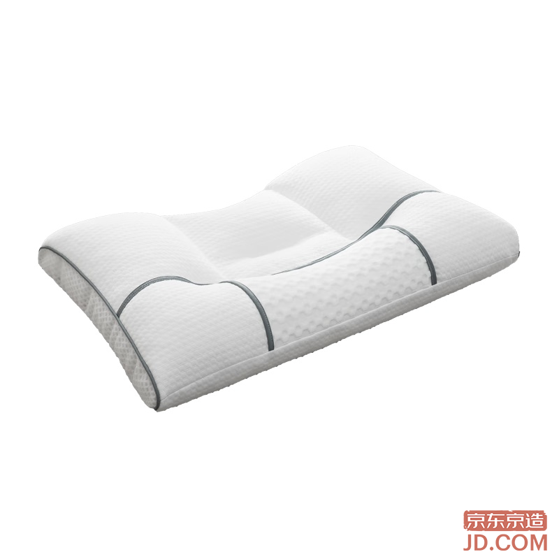 JD Black Tech Soft Tube Pillow for Neck Protection, Cervical Support, Deep Sleep, Food-grade, Adjustable, Machine Washable 60*40cm