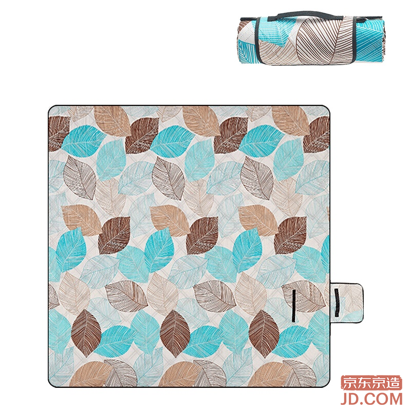 JD Outdoor Picnic Mat Park Tent Moisture-proof Camping Mat Ultrasonic Machine Washable Mat Light Autumn 200*200cm