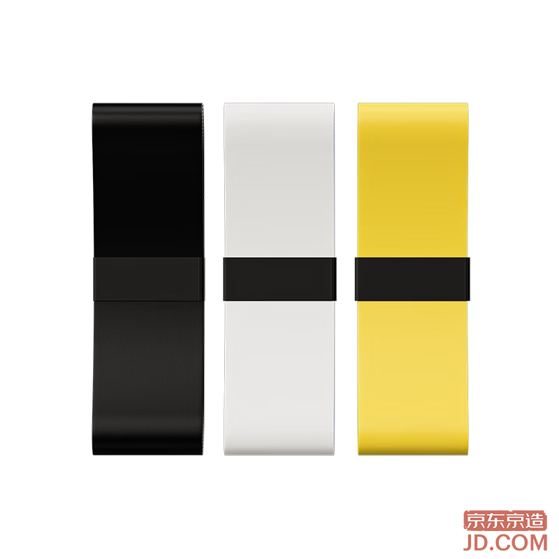 JD badminton flat grip 3-pack, anti-slip sweat absorbent wrap for rackets and fishing rods, breathable tape