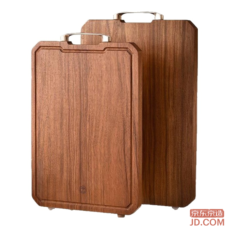 JD Cutting Board Solid Wood Natural Antibacterial Double-Sided Household [Rosewood Single Piece] 45*30*3cm