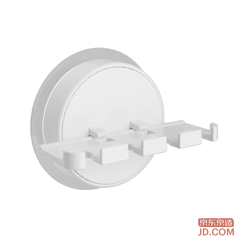 JD Air Series Punch-Free Toothbrush Holder, Universal Strong No-Trace Storage, Kitchen Bathroom Wall-Mount Hook