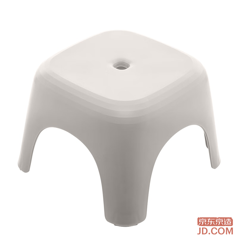 JD Classic Series Thick Plastic Stool for Adults & Kids Non-Slip Low Stool for Bathroom
