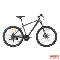 JD XC350 Mountain Bike Aluminum Alloy Shimano 21-Speed Hydraulic Disc Brakes Adult Student 17-Inch Space Gray