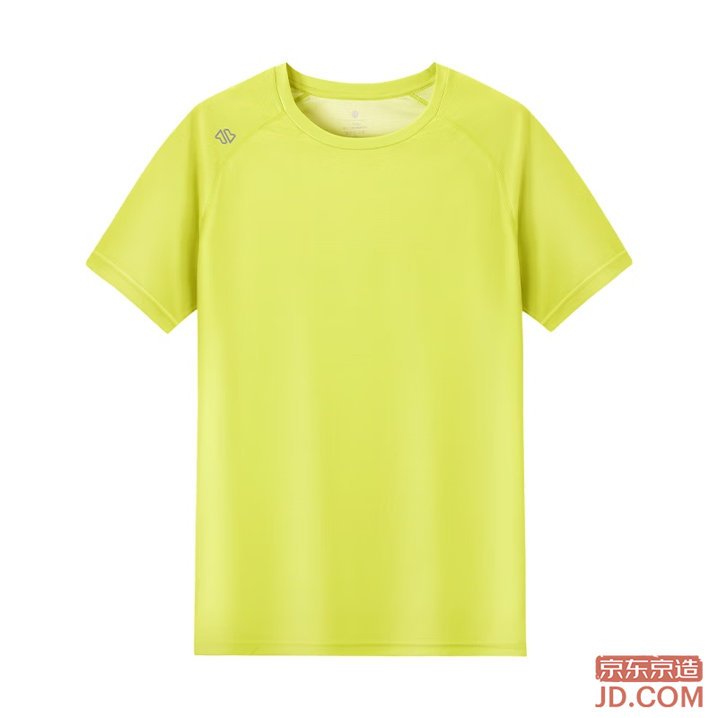 JD [100 Ultra-Light Quick-Dry] Sport T-Shirt Summer Outdoor Running Fitness Short Sleeve Men Phantom Green 2.0 XL