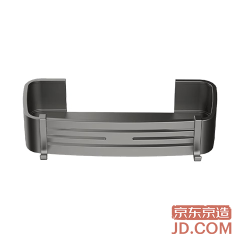 JD Anti-Gravity Pro Thickened Enlarged No-Drill Aluminum Basket Bathroom Shelf Storage