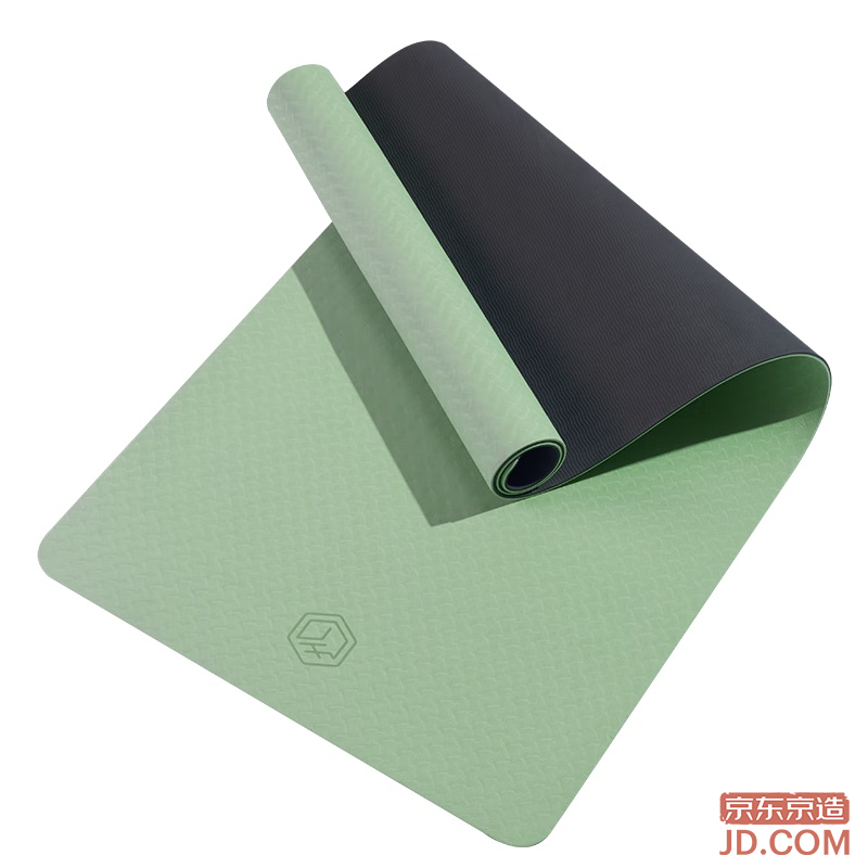JD Yoga Mat TPE Thickened Widened Fitness Aerobics Non-slip Mat 183*66cm Matcha Green